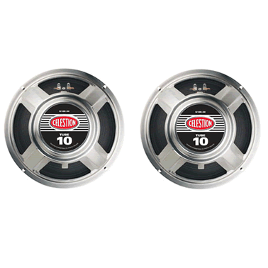 PAIR PACK (X2) Celestion Tube 10 8ohm 10" Guitar Speaker